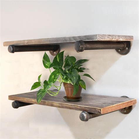 wall mounted wood storage brackets